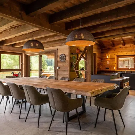 Marcel Luxury With Hot Tub Sauna & Forest Setting Chalet Gérardmer