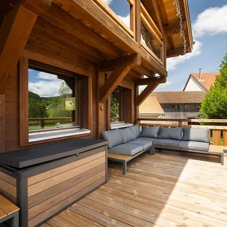 Chalet Marcel Luxury With Hot Tub Sauna & Forest Setting Gérardmer